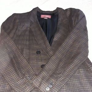 Worthington ..Lady jacket tweeted colors